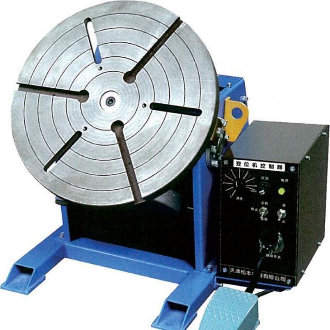 로봇 포지셔너 턴테이블 위치 탐사 장치 기계 사이즈 500 밀리미터를 용접하는고 정밀도 4