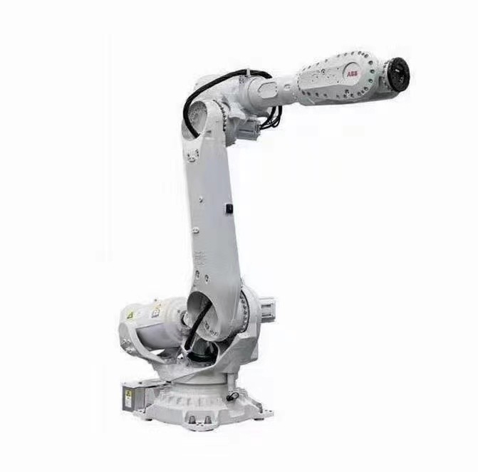 배터리 팩열 3m의 디스펜싱 공정의 프로그램을 짜는 ABB IRB 6700 산업적 로보틱 아암