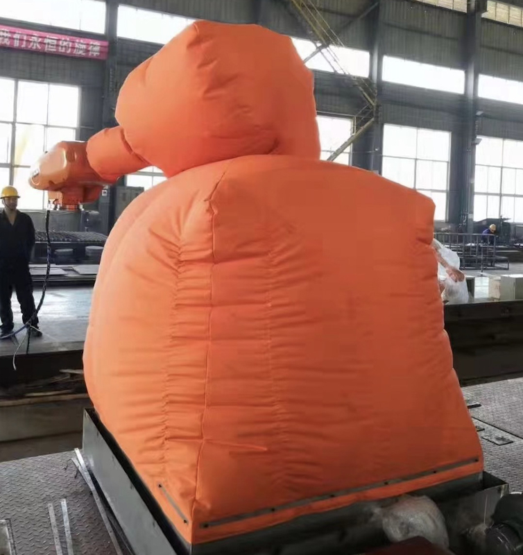 높은 탄성 직물로 만들어진 화낙 페인트 로봇 커버는 확대된 움직임 CCC에 적응합니다