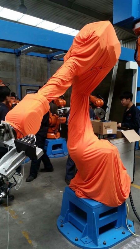 분무 워크샵에서 반대 페인트 정전기에 대한 보편적 로봇 보호 덮걔