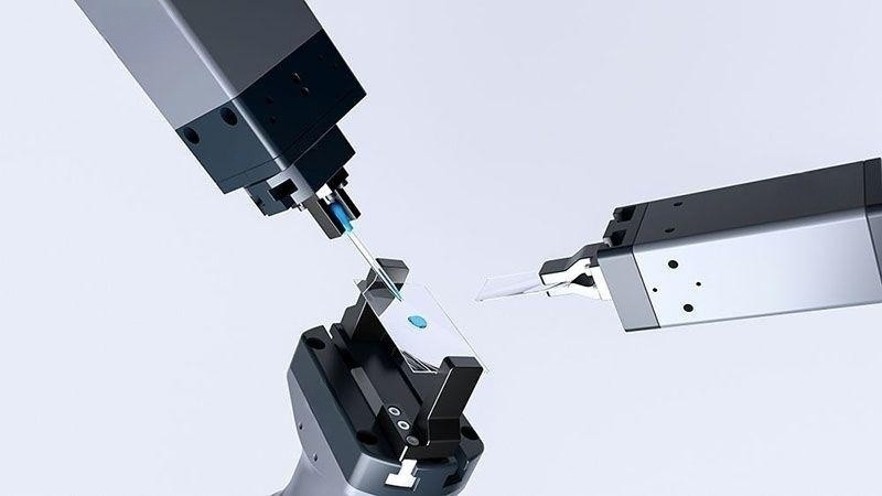병을 위한 산업용 팰리트 로보틱 아암 그리퍼 전기 델타 로봇 팔 전기 팰리타이저 그리퍼