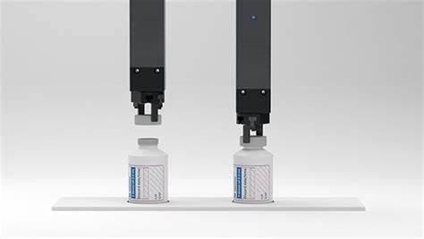 로보틱 아암 그리퍼 수평구동조정 통합된 전기 로터리 조정할 수 있는 타격 0-8mm/IP40을 제조하기
