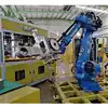 6 Aixs Yaskawa 로봇 팔 GP180-120 CNGBS 사용자 정의 보안 울타리로 팔레팅 로봇