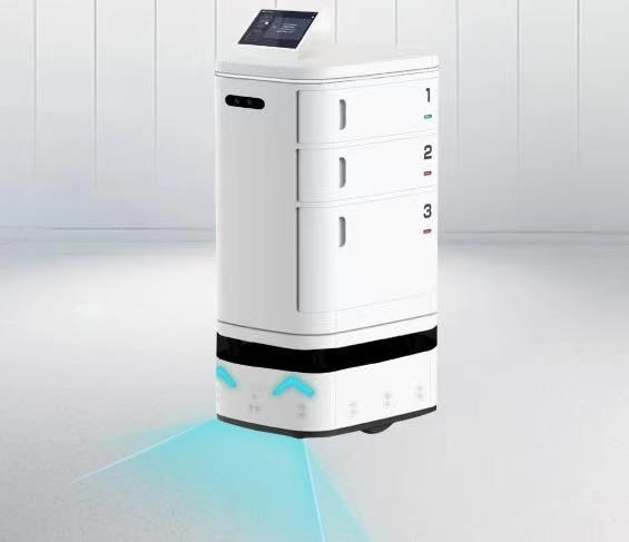 고 정밀 자율 이동 로봇 50KG 등급 부하와 0.2M - 10M 탐지 범위